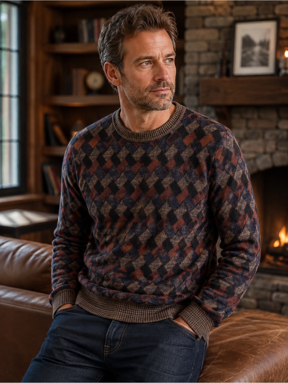 Toscano wool blend sweater
